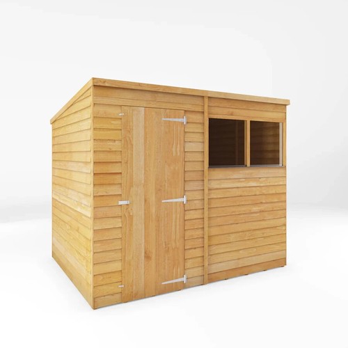 8x6 wooden garden shed - garden,