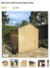 Wooden Shed, suitable for