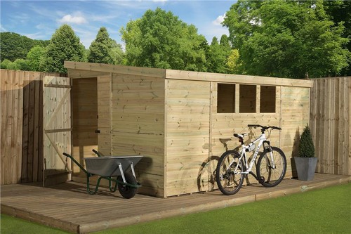 Empire 3000 pent garden shed - empire,