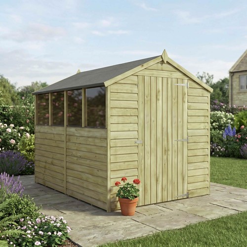 8x6 wooden garden - 8x6,