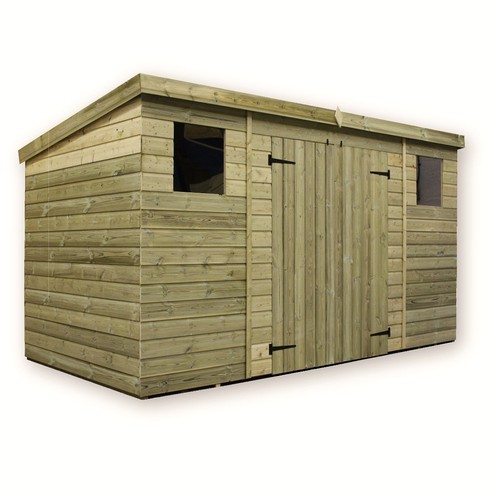 Wooden garden shed - shed, 10x5