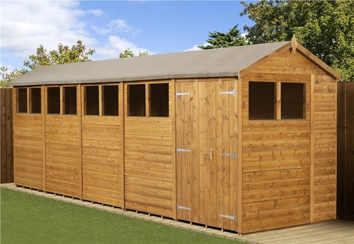 Empire apex garden shed wooden - shed,