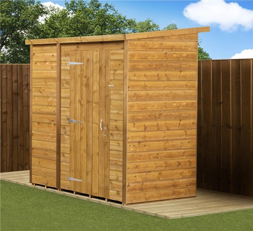 Empire pent garden - pent, wooden