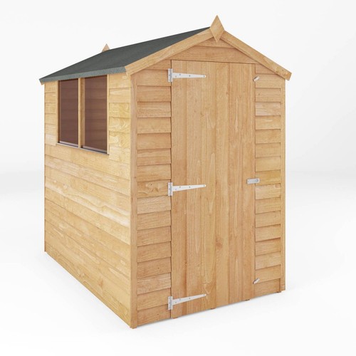 6x4 wooden garden sheds single - wooden,