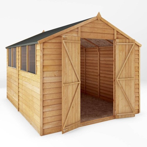 10x8 wooden garden shed - 10x8,