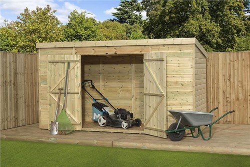 Empire 5000 pent garden shed - pent,